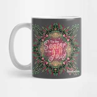 Christmas decorations season jolly Mug